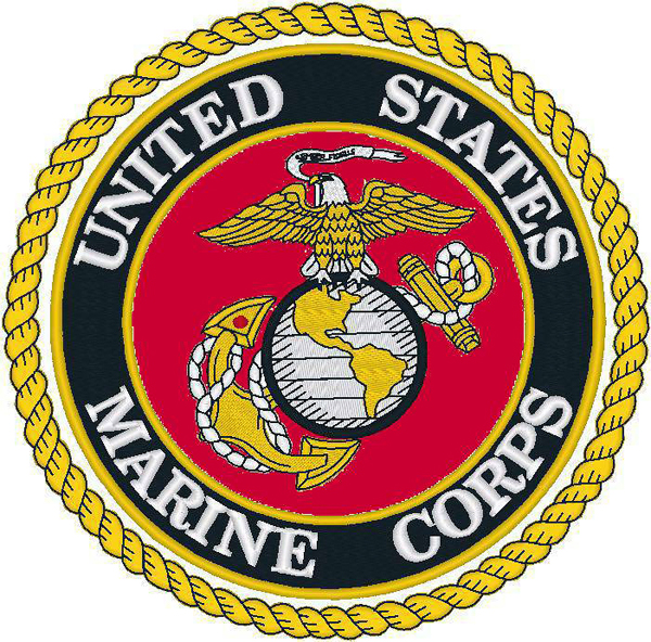 305-A-Marines Head Panel