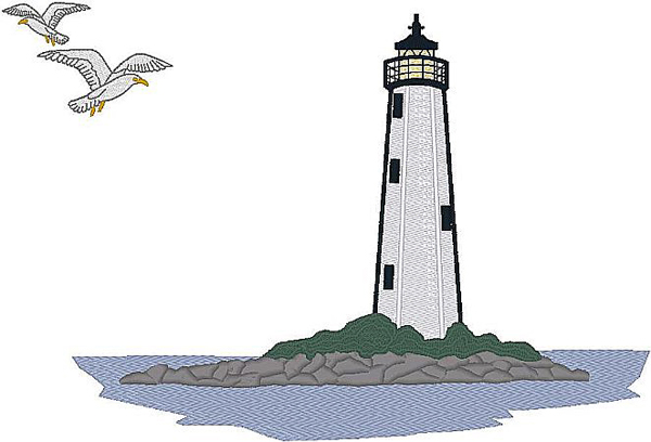 587-A-Lighthouse Head Panel