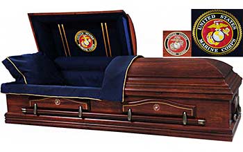 7858-marine-casket-solid-poplar