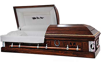 Memorial Funeral Urn For Adult Ashe Unique  Wood Casket Inset Picture Frame Urn 