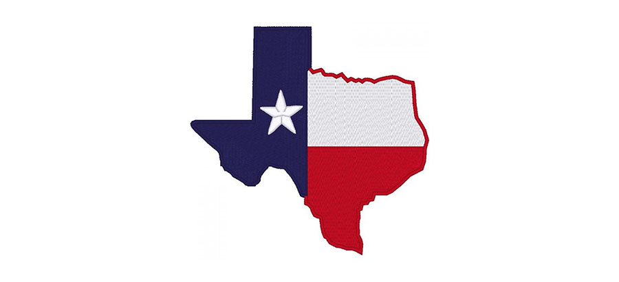 435-A-Texas Flag Head Panel